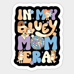 Bluey Mom Era Design 3 Sticker